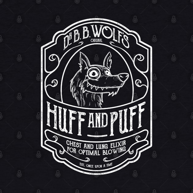 Dr B. B. Wolf's "Huff And Puff" by Hallangen Art